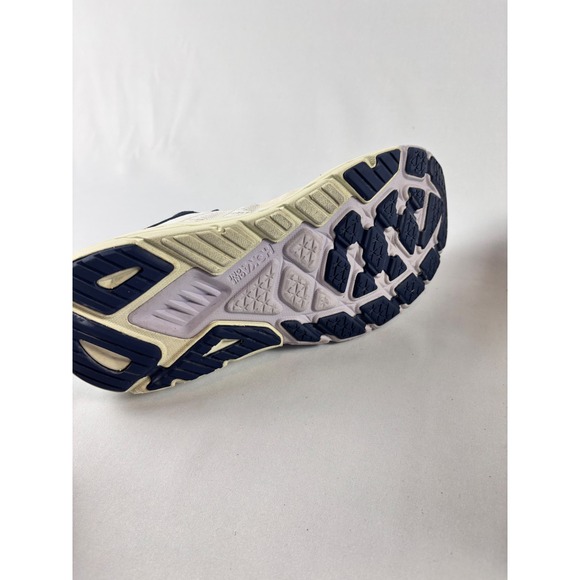 Hoka Arahi 5 Womens Running Shoes White Blue Stability Sneakers SZ 9D - Picture 12 of 13